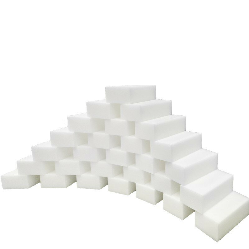Melamina Esponja White Magic Eraser, Esponjas De Limpeza Ferramentas, Cozinha, Banheiro, Escritório, 100x60x10mm, 100Pcs por lote