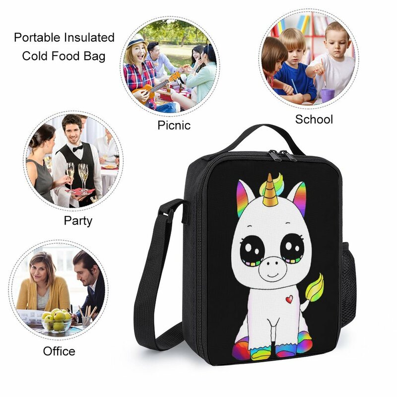 Divertidos De Unicornio For Sale By 3 in 1 Set 17 Inch Backpack Lunch Bag Pen Bag  Durable Rucksack Comfortable Picnics Casual G
