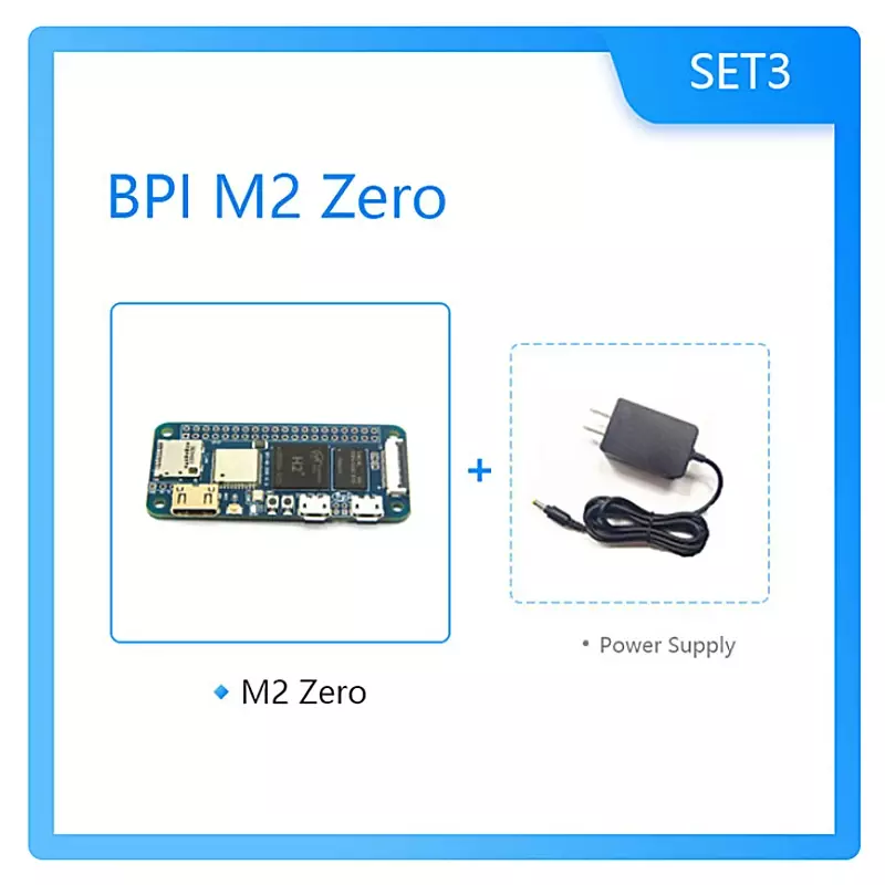Plataforma de Hardware Open Source, Bpi Banana Pi M2 Zero, Allwinner H3 +, todos Polegada Face, o mesmo que Raspberry Pi Zero