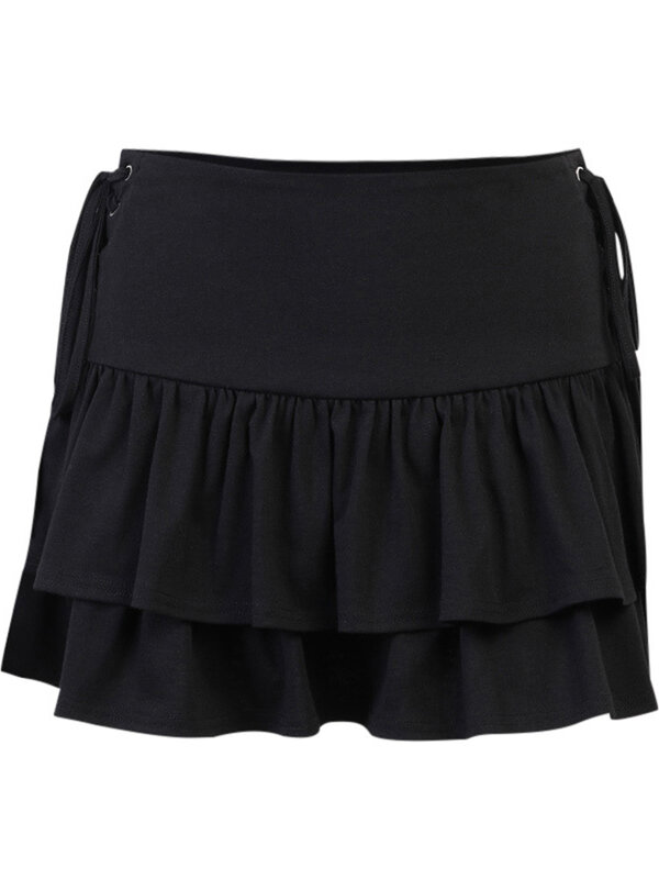 Falda gótica de cintura alta para mujer, minifalda Harajuku Y2k e-girl, estilo gótico oscuro, Punk, Emo, Alt Club