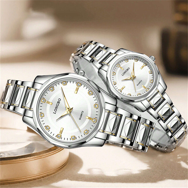 New Fashion trend men women watches couple watches simple waterproof luminous round dial for daily life commemorative gifts