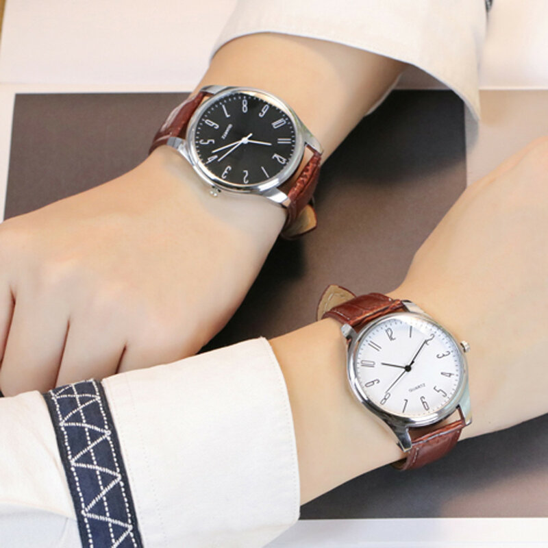 Montre-bracelet à quartz en cuir pour hommes, design Wildani, montres pour hommes, montre-bracelet, mode d'affaires