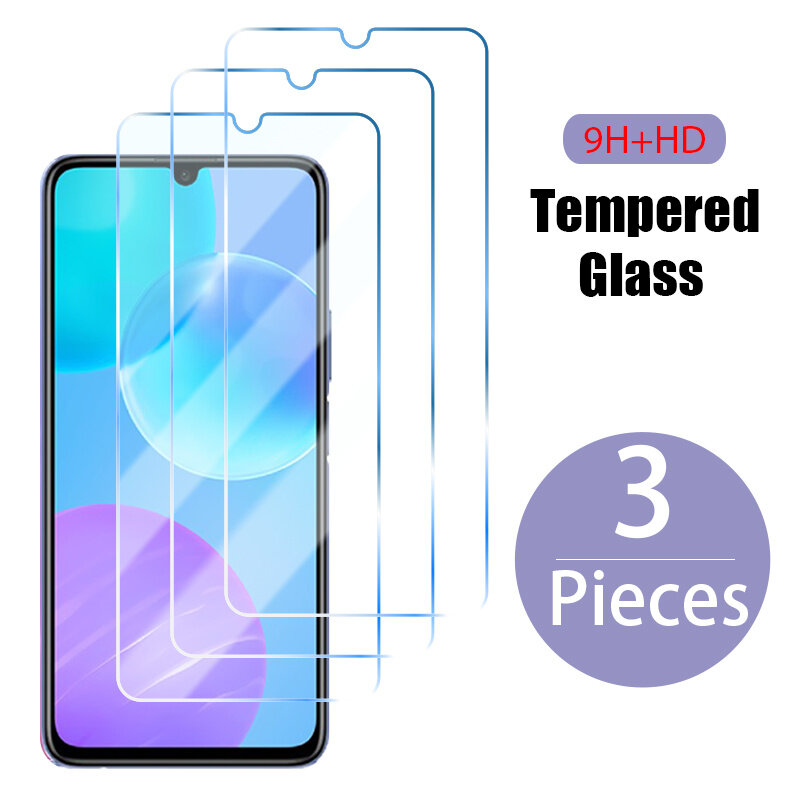 3PCS Tempered Glass for Huawei Y7 2019 Y6 Y5 Y9 Y6P Y5P Y6S Y8P Y9S Screen Protector for Huawei P30 Lite P20 P40 Pro Glass
