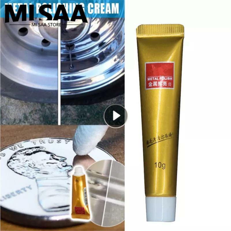 5/10g Polishing Paste Rust Remover Non-abrasive Kitchen Accessories Metal Abrasive Polish Cleaning Cream Multipurpose