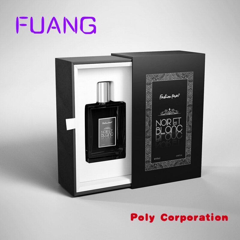 Individuell personalisieren Luxus Parfüm 50ml Geschenk box Papier verpackung und Druck verpackungs box für kleine Unternehmen