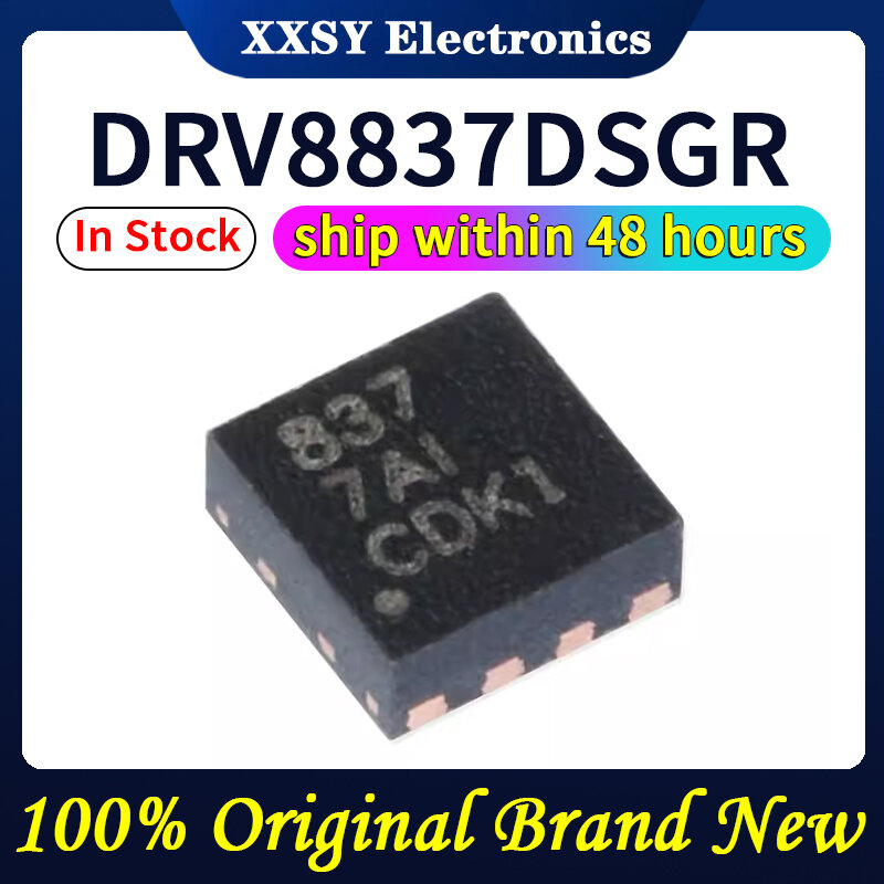 DRV8837DSGR WSON8, alta calidad, 100% Original, nuevo