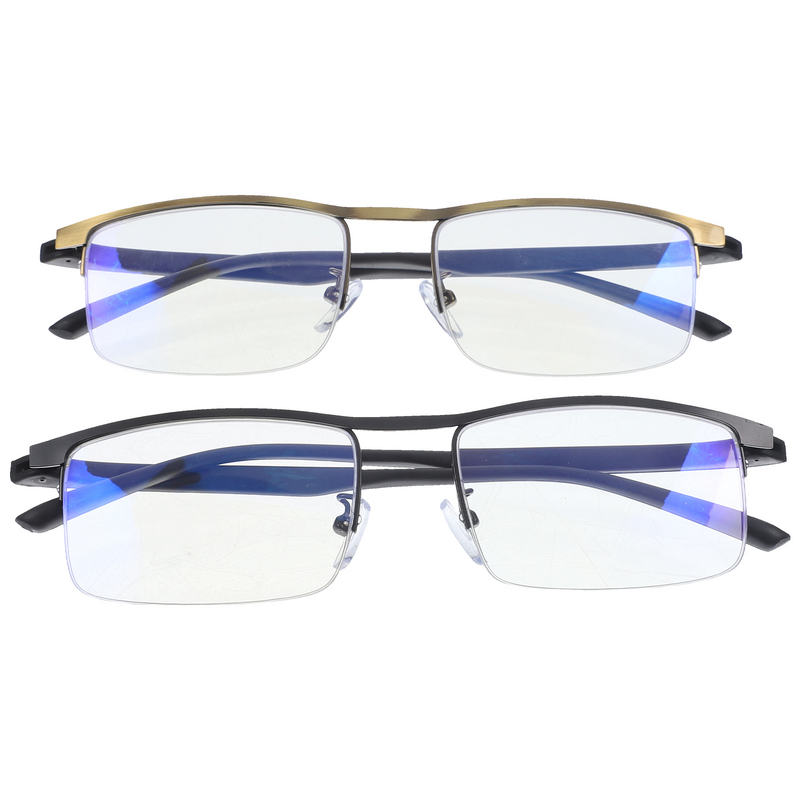 Óculos de leitura presbiópicos portáteis, Óculos de leitura, profissional, 2pcs