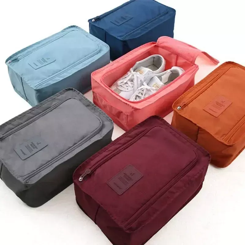 Портативная Водонепроницаемая дышащая сумка для кроссовок BLB03, складной маленький органайзер для хранения, 6 цветов
