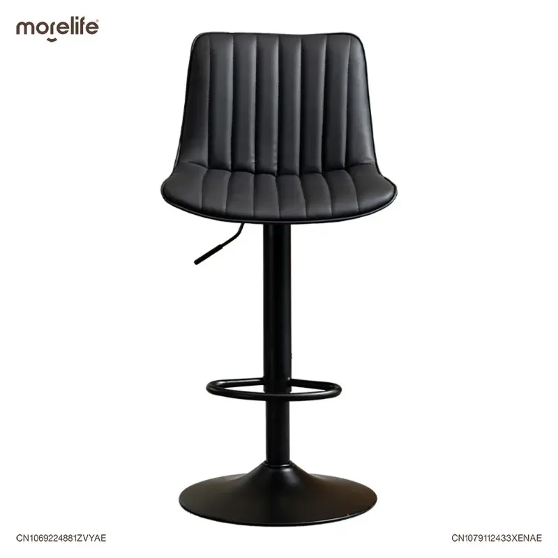 Modern Minimalista Bar Chair, Lifting Rotating Stool, estilo nórdico, Coffee Shop, cadeiras de balcão, Art Bar Stools for Kitchen, Luxo, Novo
