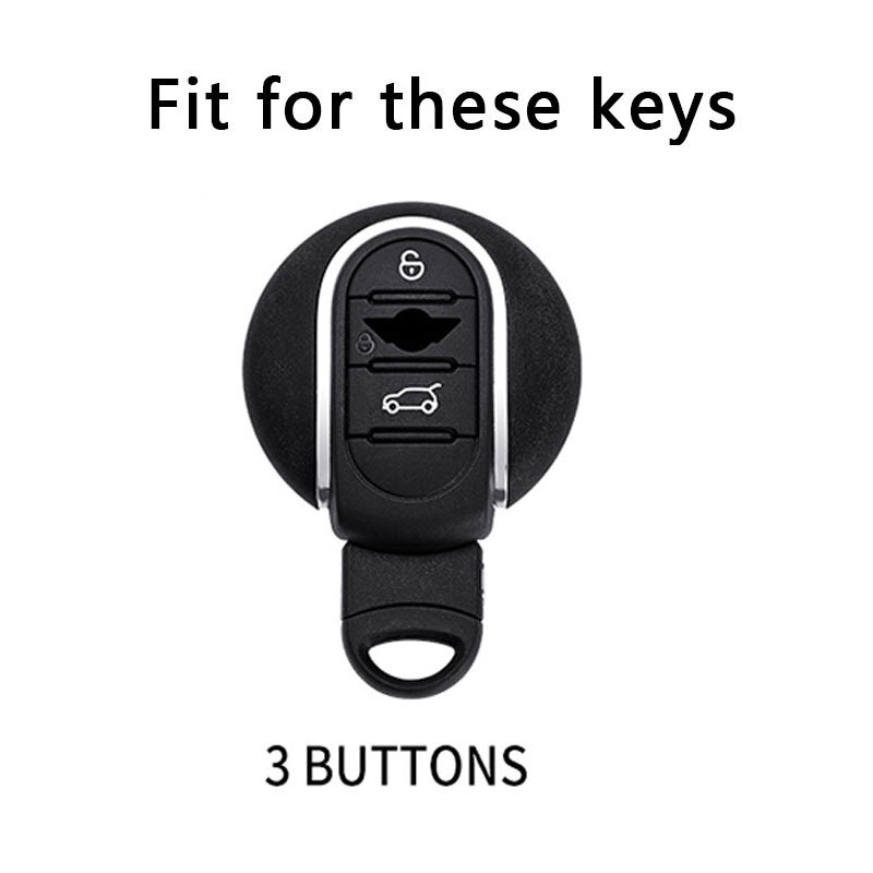 TPU Auto Shell Fob Holder Accessories for BMW Mini Cooper F55 F56 F57 F54 F60 JCW Clubman Countryman Car Remote Key Case Cover