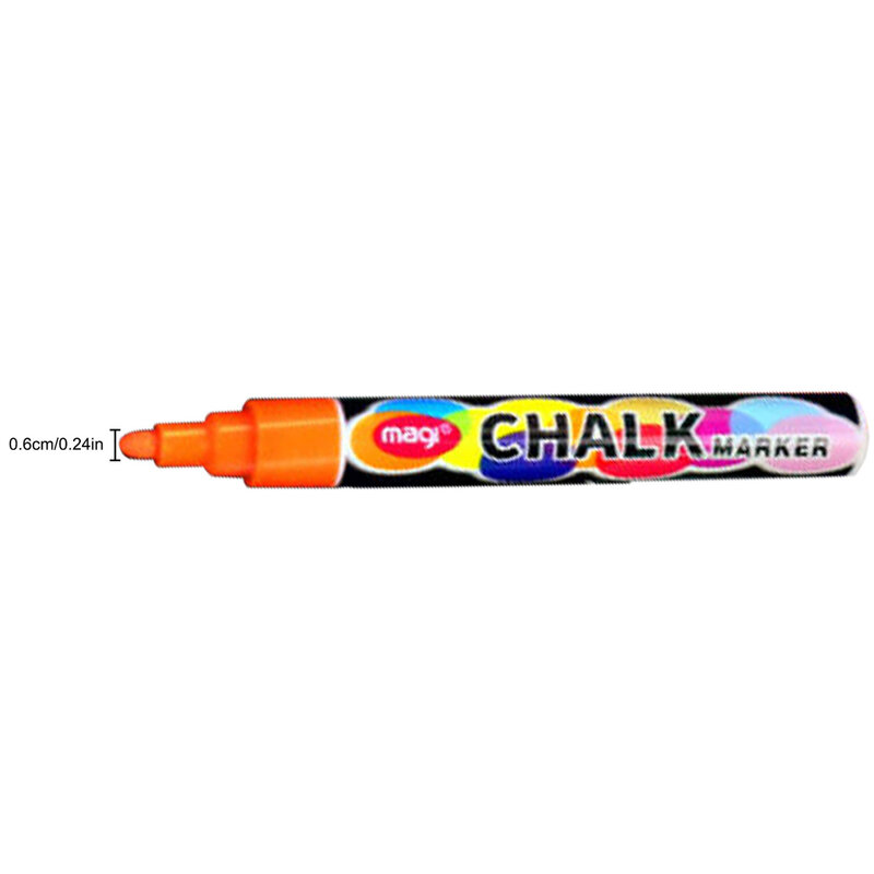 Liquid Chalk Marker กระดานดำสี Reversible เคล็ดลับปลอดภัยสิ่งแวดล้อมกระดานดำสีแห้งเร็ว PC และหมึกชอล์ก
