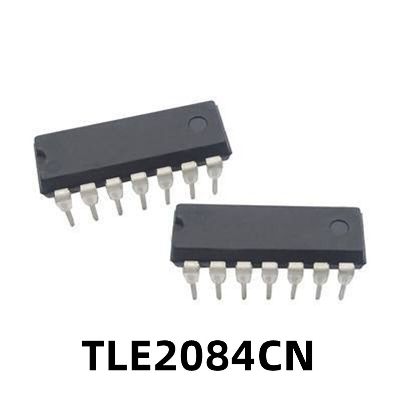 Piezas TLE2084CN TLE2084, enchufe directo DIP-14, amplificador operacional, Chip IC, nuevo y Original