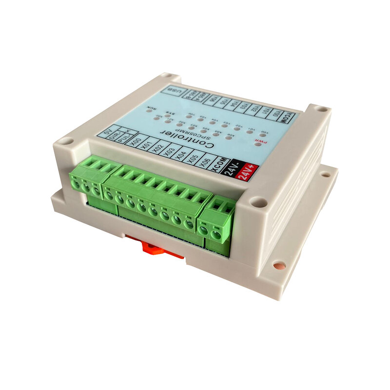 Simples PLC Programming Controller, Mobile Bluetooth Sequence Controller, Stepper Motor Cilindro, Válvula Eletromagnética, 7 em 7 Out, SPC05RMP