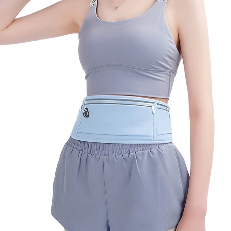 Ceinture course mince Fanny Pack taille dissimulé respirant taille Invisible