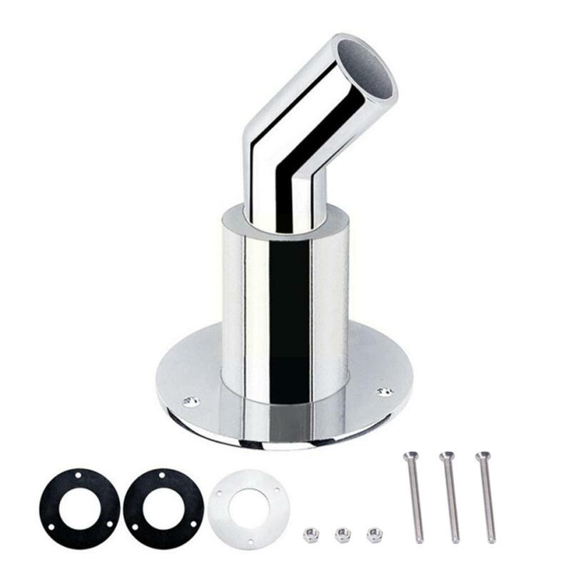 Stainless Steel 316 Thru Hull Exhaust Fitting Tube Pipe Socket Hardware Part of Air Heater For Boat Truck