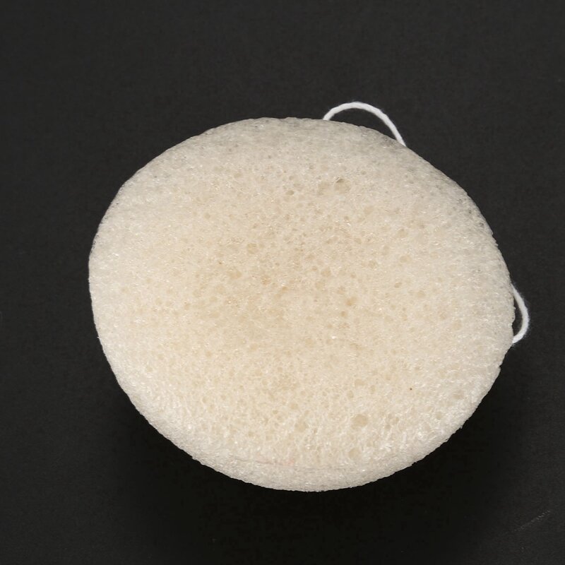10X Face Natural Konjac Cleaning Sponge - White