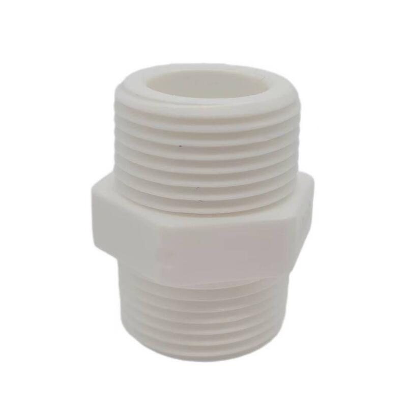 5pcs 3/4" BSP Equal Male Straight Plastic Connect Fitting RO Water System Reverse Osmosis and Housing In Line Filters