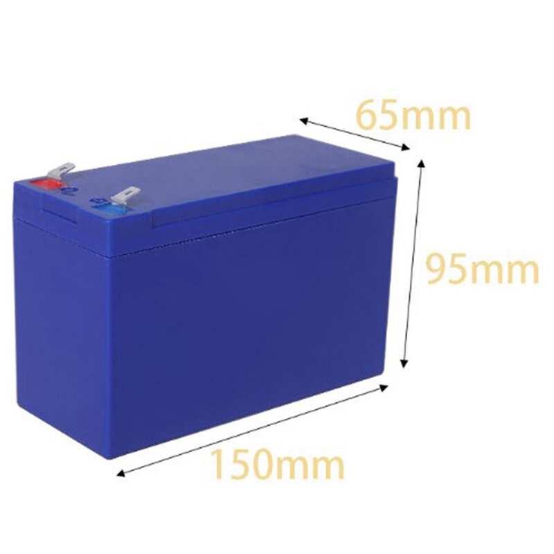 Boîtier de batterie 12V 7Ah adapté à 18650 cellules boîte vide 3x7 support 3S25A boîte de rangement de bande de Nickel pour bloc de batterie DIY