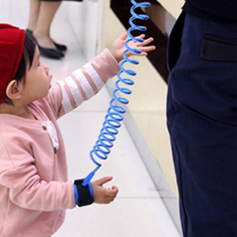 Arnês de segurança retrátil para o bebê, Anti Lost, Link do pulso, trela de corda, pulseira para crianças