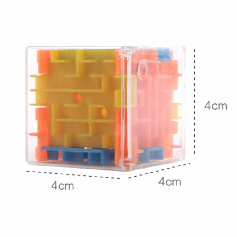 1.6x1.6x1.6in Children's Simulated Maze Puzzle Toy Portable Educational Dropship