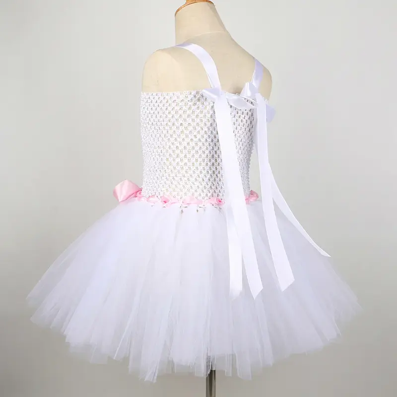 Baby Girls Easter Bunny Tutu Dress for Kids Rabbit Cosplay Costumes Toddler Girl Birthday Party Tulle Outfit Holiday Clothes