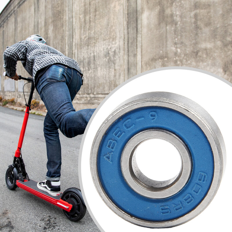 Bantalan Skateboard olahraga luar ruangan skuter baja senyap 608zz 8*22*7mm bantalan bola skuter Roller untuk peralatan listrik