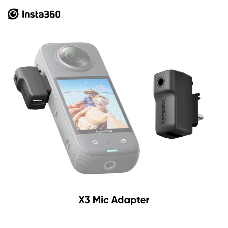 Insta360 X3ตัวแปลงไมโครโฟน