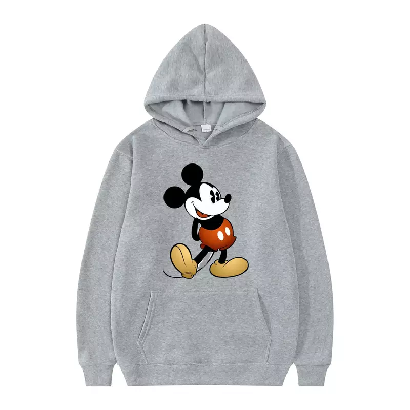 Disney Mickey Mouse nuova vendita calda moda felpa con cappuccio per uomo modello felpa da donna Anime top autunno coppie sezione Pullover