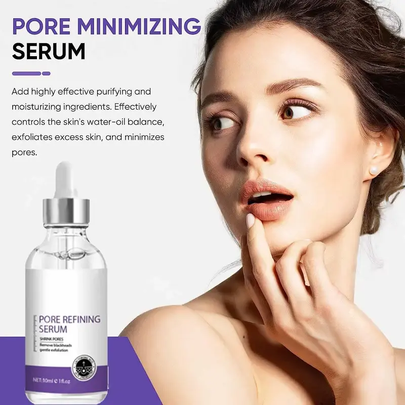 Pore Shrinking Serum Face Removing Large Pores Tightening Repairing Facial Pore Minimizing Essence Skin Care Beauty Firm skin