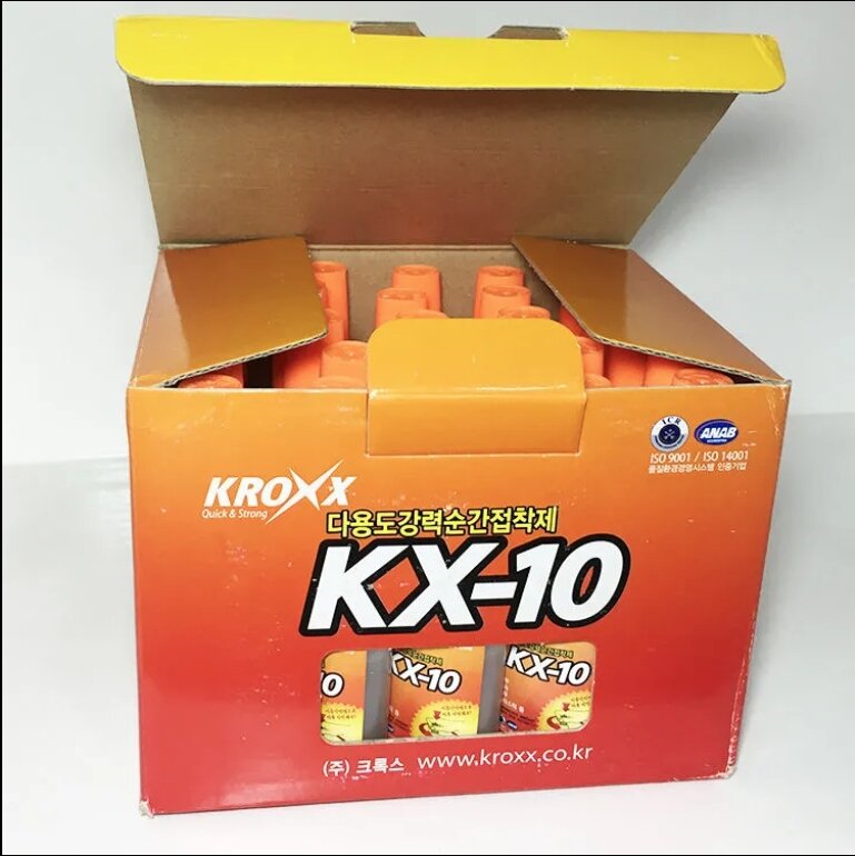 Kx10 Lijm Sieraden Vervanging C501 Sneldrogende Zelfklevende Leren Nagel Metalen Hechting