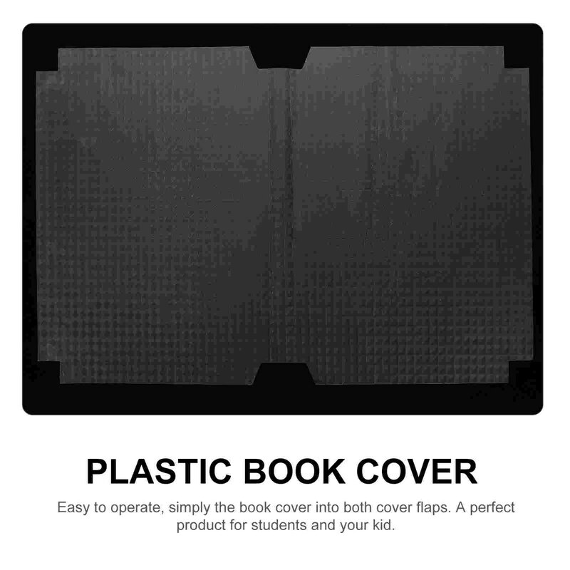 Funda de libro autoadhesiva de 32K, cubierta de libro de texto de plástico transparente
