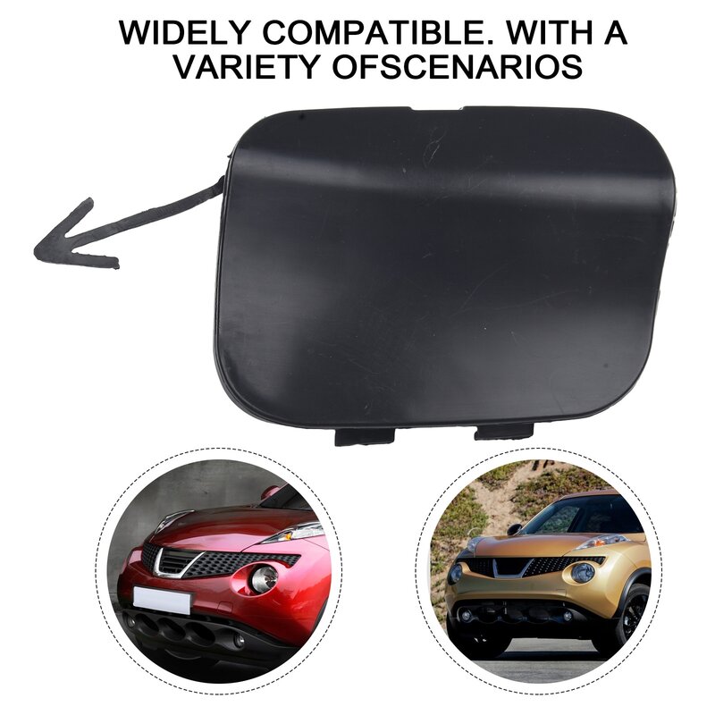 Brand New Cover Accessories Plastic Replacement Tow Hook 622A0-1KA0A Black Fits Fittings For Nissan Juke 11-14