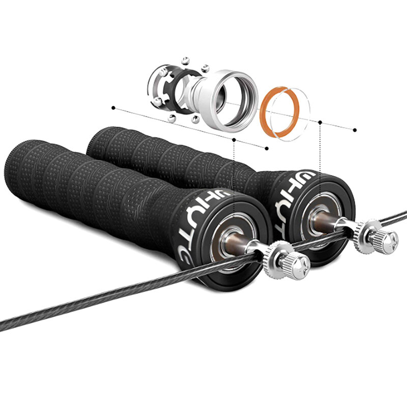 Crossfit Jump Rope Speed & Weighted Jump Ropes with Speed Cable Ball Bearings