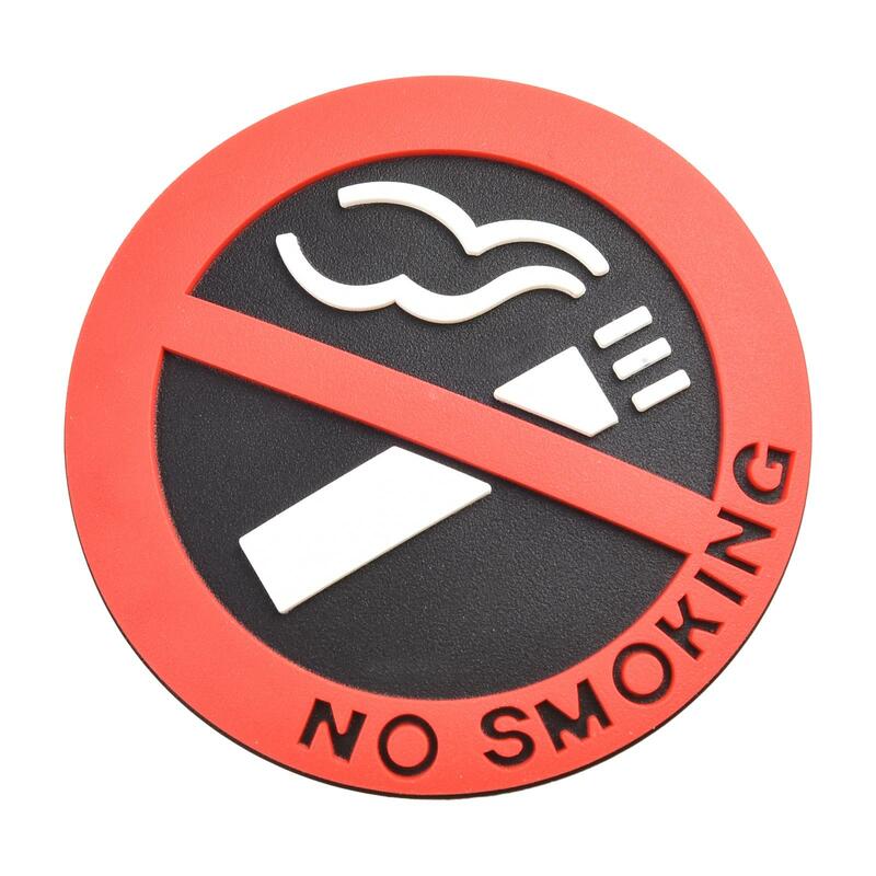 ديكور داخلي للسيارة لغير المدخنين ، حوّل سيارتك إلى مأمن خالٍ من التدخين مع هذه الملصقات البارزة