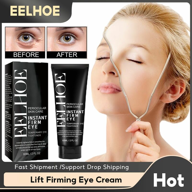 Eye Firming Massage Cream, Anti Puffiness, Remover os círculos escuros, Melhorar a secura, Produto da pele do olho, Reduzir rugas, Apertar os olhos