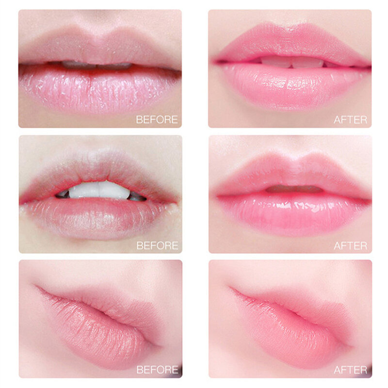 9Pcs Lip Mask Nourishing Collagen Honey Gold Lip Mask Repair lip wrinkles Crystal Sleeping Lip Mask Chapped Lips Moisturizing