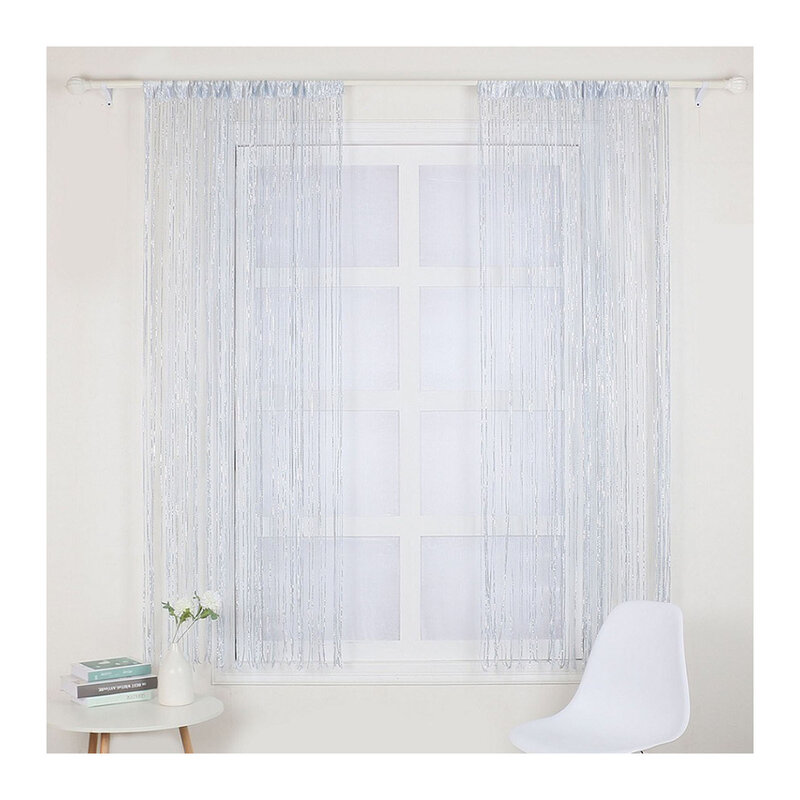 Door String Curtain Wall Panel Fringe Window Room Divider Blind for Doorways Window Room Decoration