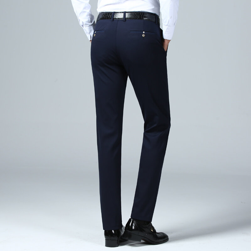 Pantalon slim moulant pour homme, coupe-vent d'extérieur, couleur unie, vêtement confortable pour l'été