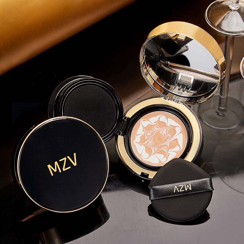 MZV-Crème correctrice hydratante à coussin d'air, fond de teint longue durée, imperméable, éclaircissant, base pour le visage