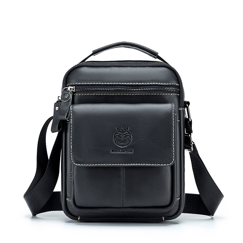 Брендовая Новая мужская сумка 100%, кожаные сумки на плечо, роскошная мужская дизайнерская сумка, Высококачественная сумка-мессенджер, Модные маленькие сумки, сумочка
