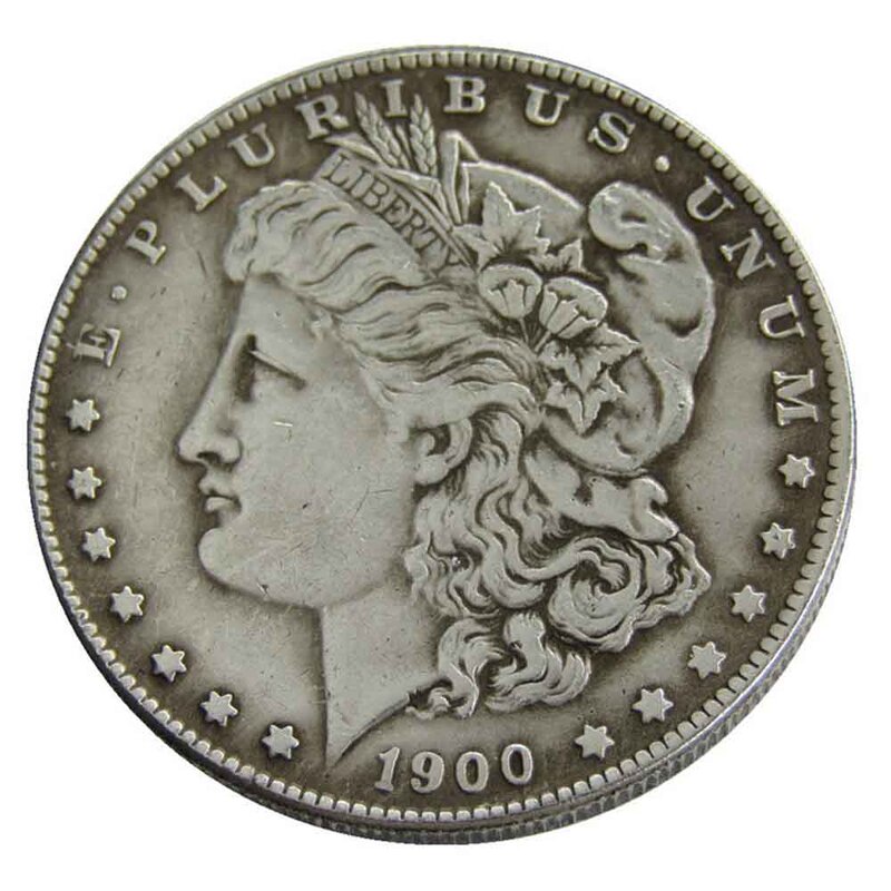 럭셔리 1900 미국 1 달러 리버티 재미있는 커플 아트 동전, 나이트클럽 결정 동전, 행운을 기념하는 포켓 동전, 선물 가방