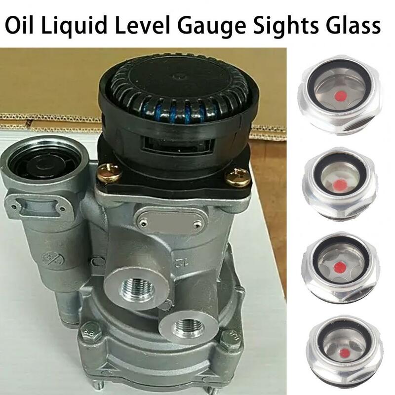 M16 m18 m20 m22 m24 m26 m27 m36 Luft kompressor Visiere Glas Aluminium Gewinde Ölstand anzeige Visiere Glas Auto zubehör