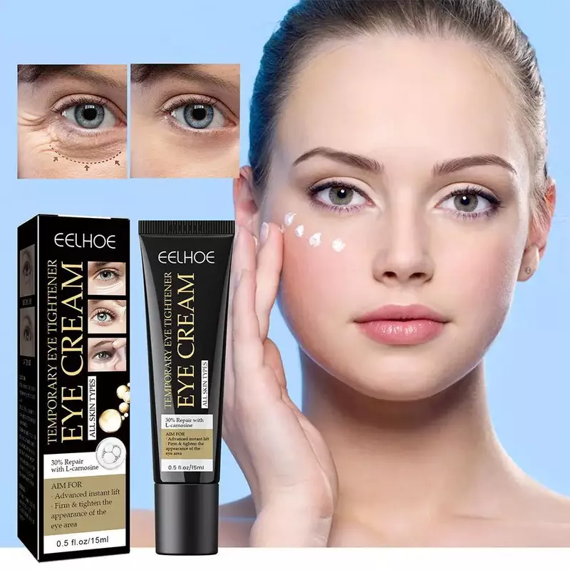 5 Stück Anti-Falten-Augen creme entfernen Augen taschen Schwellungen straffen glatte Hautpflege feuchtigkeit spendende sofortige Augen massage creme