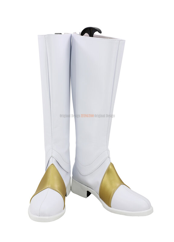 Обувь William Lelouch vi Британия косплей код Geass Lelouch vi Британия белые сапоги обувь для косплея сделанная на заказ унисекс