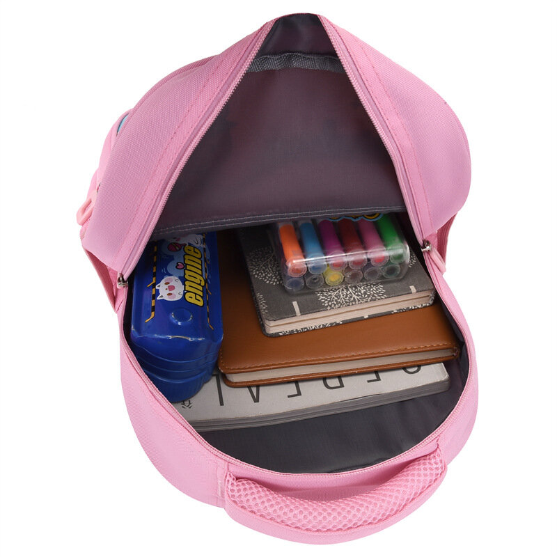 男の子と女の子のためのバックパック2023,漫画のファッション,通気性のあるユニコーンバッグ,幼稚園の子供のための小さなバックパック