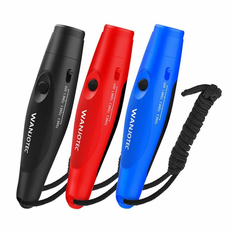 Loud Electric Whistle Electronic High Decibel Sports Events Whistle Trisyllabic Adjustable Game Training Electronic Whistle
