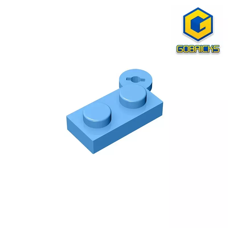 Gobricks GDS-808 Dobradiças Montagens Funcionais 1x2 Placa articulada, Compatível com Lego 73983 2430, DIY Educacional Infantil
