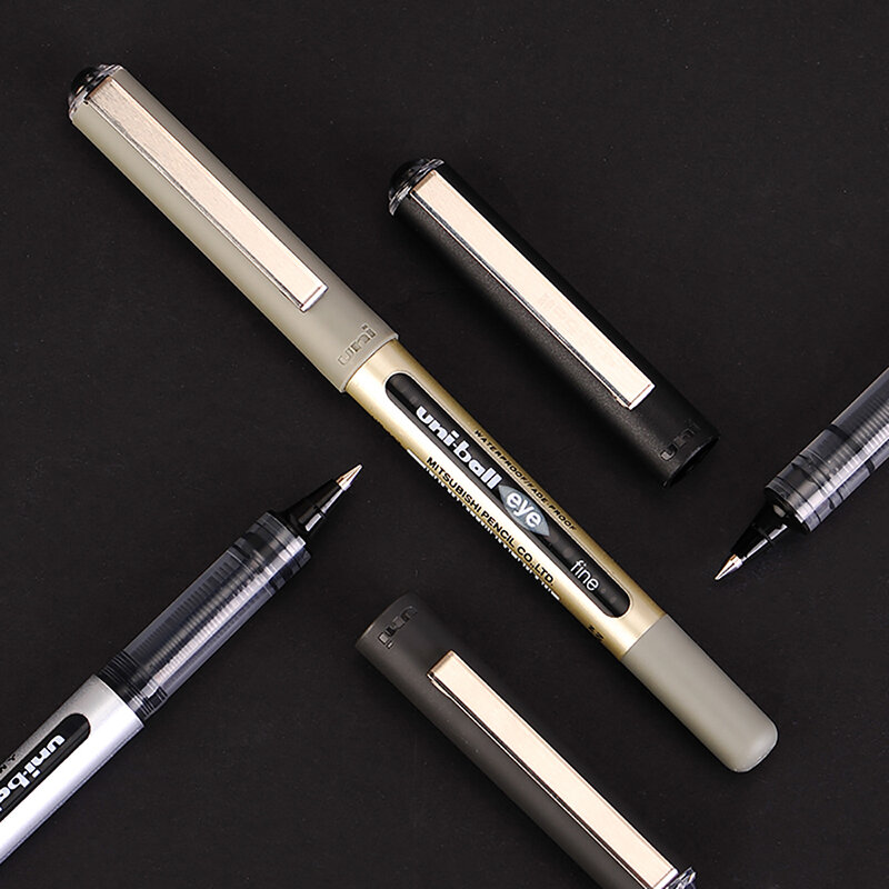 유니볼 아이 마이크로 젤 펜, 대용량 UB-150 스트레이트 액체 볼펜, 필기 서명 필기 도구, 0.38mm, 0.5mm
