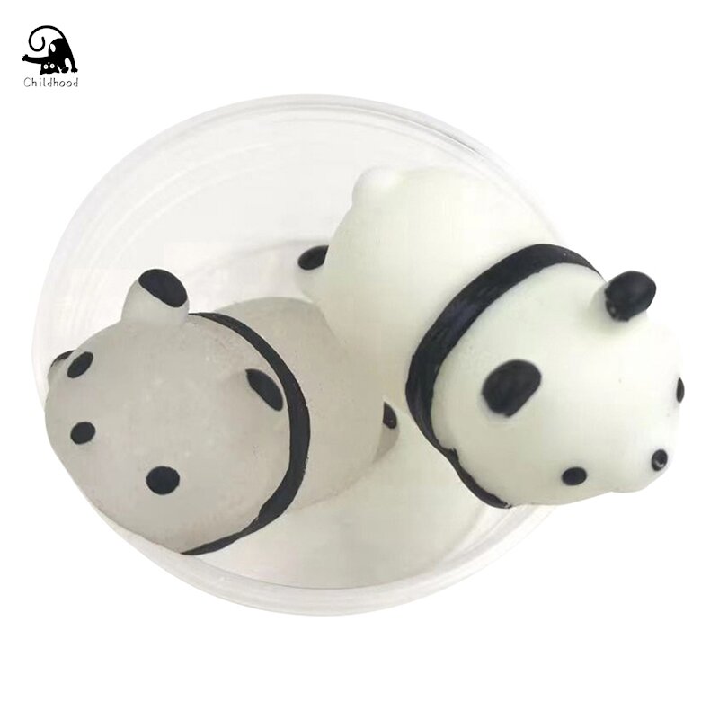 Anti-stress Cute Panda Slow Rising Squeeze Healing Fun Kids Kawaii Toy Stress Reliever For Adult Kids