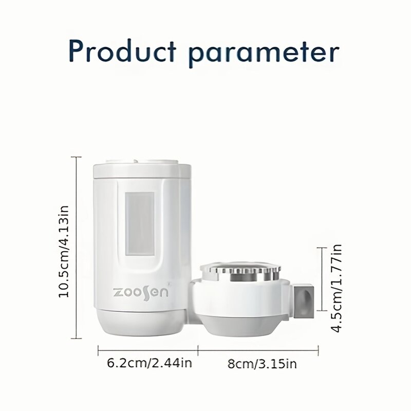 Household Faucet Water Filter Ceramic Cartridge Water Filter Faucet Water Filter Kitchen and Bathroom Accessories